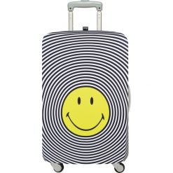 Pokrowiec na walizkę LOQI Smiley. Walizki męskie LOQI, z elastanu. Za 123.00 zł.