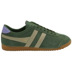 Trenerzy damscy Gola Bullet Suede. Zielone obuwie sportowe damskie Gola, bez wzorów. Za 381.00 zł.