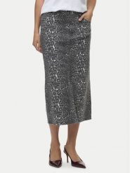 Vero Moda Spódnica jeansowa Veri 10336316 Szary Regular Fit. Szare spódnice damskie Vero Moda, l, bez wzorów, z bawełny. Za 229.99 zł.