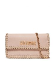 LOVE MOSCHINO Torebka JC4108PP1ILJ160A Różowy. Czerwone torebki do ręki damskie Love Moschino, bez wzorów, ze skóry, wizytowe, bez dodatków. Za 549.99 zł.