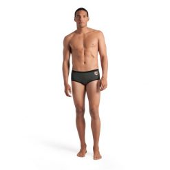 Szorty Kąpielowe Arena One Low Waist Short Big Logo. Zielone kąpielówki męskie Arena, m, bez wzorów, na fitness i siłownię. Za 116.30 zł.