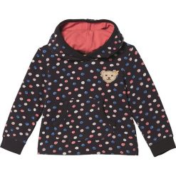 Bluza w kolorze czarnym ze wzorem. Czarne bluzy dla niemowląt Steiff, z aplikacjami, bez ramiączek, bez kaptura. W wyprzedaży za 58.95 zł.