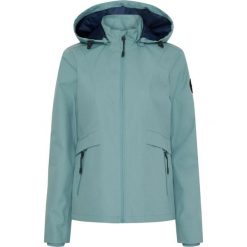 Damska wodoodporna kurtka jeździecka z kapturem Equipage Amelia. Niebieskie kurtki damskie EQUIPAGE, l, bez wzorów, z elastanu, z kapturem. Za 369.00 zł.