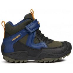 Geox Buty Zimowe Za Kostkę Chłopięce New Savage 30 Niebieski. Niebieskie buty zimowe chłopięce Geox, z gumy. Za 329.00 zł.