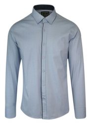 Koszula Niebieska, Geometryczny Wzór, Karo, Męska Długi Rękaw, Slim Fit, Taliowana -TO-ON. Niebieskie koszule męskie TO-ON, m, bez wzorów, z bawełny, biznesowe, bez kołnierzyka, bez ramiączek. Za 109.00 zł.