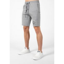 Cisco Szorty - Szary/Czarny. Czarne krótkie spodenki sportowe męskie GORILLA WEAR, m, bez wzorów, z bawełny, na fitness i siłownię. Za 168.10 zł.