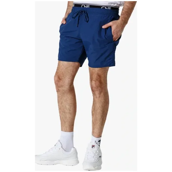 Confront Kąpielówki Baywatch , granatowy, rozmiar L. Niebieskie kąpielówki męskie Confront, l, bez wzorów, z gumy. Za 99.99 zł.