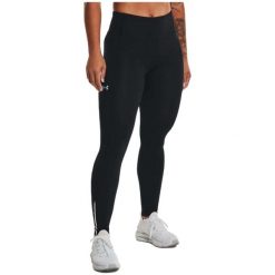 Legginsy Under armour model 1369773-001 dla kobiet. Czarne legginsy damskie Under Armour, s, bez wzorów, z materiału. Za 221.37 zł.