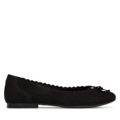 Baleriny Sergio Bardi. Czarne baleriny damskie Sergio Bardi, bez wzorów, bez obcasa. Za 229.99 zł.