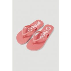 Klapki damskie O'Neill Profile Logo. Czerwone klapki damskie O'Neill, bez wzorów, bez obcasa. Za 129.00 zł.