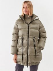 Deha Kurtka puchowa D73880 Beżowy Regular Fit. Brązowe kurtki damskie Deha, s, bez wzorów, z puchu, bez kaptura. Za 1,889.00 zł.