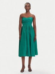 Marella Sukienka koktajlowa Gerald 2515221222 Zielony Regular Fit. Zielone sukienki damskie Marella, bez wzorów, z syntetyku, wizytowe, bez kołnierzyka, bez ramiączek. Za 629.99 zł.