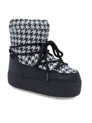 Jenny Fairy Śniegowce ANNIS GH9027 Czarny. Czarne kozaki damskie Jenny Fairy, z materiału. Za 179.99 zł.