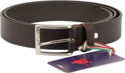 Pasek męski skórzany NORTHAMPTON POLO CLUB 011/25 ciemny brąz. Paski damskie Northampton Polo Club, bez wzorów. Za 111.61 zł.
