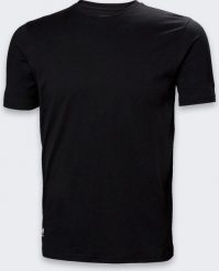 Helly Hansen T-shirt HELLY HANSEN Manchester, black M. Czarne t-shirty męskie Helly Hansen, m, bez wzorów, bez kołnierzyka. Za 99.00 zł.