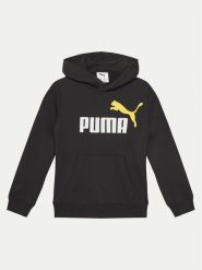 Puma Bluza Ess 685823 Czarny Regular Fit. Czarne bluzy dla chłopców Puma, bez wzorów, z bawełny, bez ramiączek, bez kaptura. Za 109.99 zł.