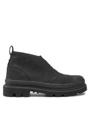 Clarks Trzewiki Badell DB 26179686 Czarny. Czarne botki męskie Clarks, bez wzorów, z nubiku, bez zapięcia. Za 629.99 zł.