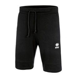 Szorty Errea Mauna. Czarne krótkie spodenki sportowe męskie ERREA, m, bez wzorów, ze skóry, tenisowe. Za 115.50 zł.