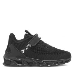 Sneakersy Sprandi. Czarne trampki i tenisówki chłopięce Sprandi, bez wzorów, bez zapięcia. Za 109.99 zł.
