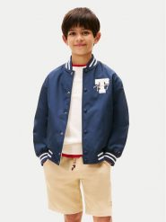 Tommy Hilfiger Kurtka bomber KB0KB09740 Granatowy Relaxed Fit. Niebieskie kurtki i płaszcze dla chłopców Tommy Hilfiger, bez wzorów, z syntetyku, bez kaptura. Za 719.99 zł.
