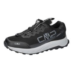 Buty damskie CMP PHELYX WP sportowe turystyczne wodoodporne Clima Protect. Czarne obuwie sportowe damskie CMP, bez wzorów. Za 399.99 zł.