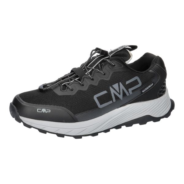 Buty damskie CMP PHELYX WP sportowe turystyczne wodoodporne Clima Protect. Czarne obuwie sportowe damskie CMP, bez wzorów. Za 399.99 zł.