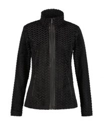 Sweter Damski Luhta Halmeniemi. Czarne swetry damskie Luhta, s, bez wzorów, z materiału, eleganckie, bez kołnierzyka, bez ramiączek, długie, bez kaptura. Za 369.00 zł.