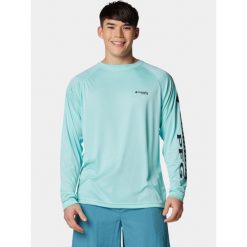 Koszulka sportowa męska Columbia Terminal Tackle. Zielone koszulki sportowe męskie Columbia, na lato, m, bez wzorów, bez kołnierzyka, bez ramiączek. W wyprzedaży za 224.10 zł.