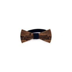 Mucha drewniana Kraków. Brązowe krawaty i muchy The bow bow ties, z dzianiny. Za 99.00 zł.