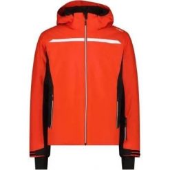 Cmp MAN SKI JACKET - WP10000 Kurtka narciarska, 100% poliester. Brązowe kurtki snowboardowe męskie CMP, na zimę, l, bez wzorów, z poliesteru, narciarskie. Za 504.00 zł.