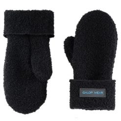 Rękawice jeździeckie Galop Wear Merino. Czarne rękawiczki dziecięce GALOP WEAR, bez wzorów, z poliesteru. Za 139.00 zł.