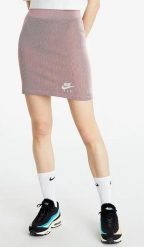 Damska spódnica Nike Air czerwona-biała. Białe spódnice damskie Nike, s, bez wzorów, z elastanu, sportowe, z podwyższonym stanem, mini, dopasowane. Za 181.99 zł.