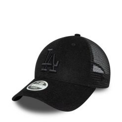 Czapka z daszkiem New Era. Czarne czapki i kapelusze damskie New Era, bez wzorów. Za 149.99 zł.