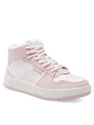 Kappa Sneakersy SS24-3C006-DZ Różowy. Czerwone buty sportowe dziewczęce Kappa, bez wzorów, ze skóry, bez zapięcia. Za 127.99 zł.