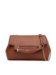 Guess Torebka Antonia HWBG21 83210 Brązowy. Brązowe torebki do ręki damskie Guess, z aplikacjami, ze skóry, bez dodatków. Za 584.99 zł.