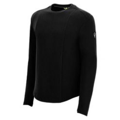 Bluza z okrągłym dekoltem Macron Athleisure FCC Huron. Czarne bluzy męskie Macron, l, bez wzorów, z materiału, bez kaptura, na fitness i siłownię. Za 280.55 zł.