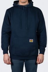 Visent Bluza Ben Davis Heavyweight Pullover Navy. Niebieskie bluzy męskie Visent, m, bez wzorów, bez kaptura. Za 220.94 zł.