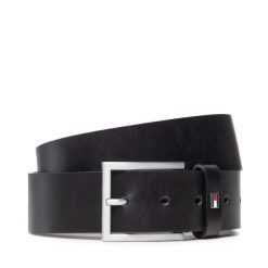 Pasek Męski Tommy Hilfiger. Czarne paski damskie Tommy Hilfiger, bez wzorów. Za 159.99 zł.