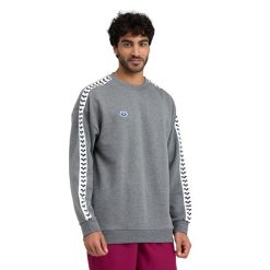 Bluza damska Arena Team Heather-WH. Białe bluzy sportowe damskie Arena, bez wzorów, bez kaptura, do pływania. Za 331.00 zł.