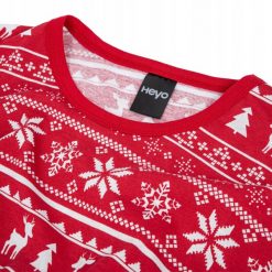 HEYO Piżama damska świąteczna HPD09 M. Piżamy damskie HEYO, m, bez wzorów, bez ramiączek. Za 89.25 zł.