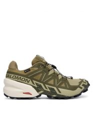 Salomon Buty do biegania Speedcross 6 Gore-Tex L47985500 Zielony. Zielone buty sportowe męskie Salomon, z gore-texu, bez zapięcia, do biegania, gore-tex. Za 719.99 zł.