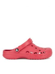 Crocs Klapki BAYA 10126-6EN Czerwony. Czerwone klapki męskie Crocs, z materiału. Za 159.99 zł.