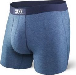 SAXX Bokserki męskie Vibe Boxer Modern Fit Indigo r. S (SXBM35IND). Niebieskie bokserki męskie Saxx, m, bez wzorów. Za 103.99 zł.