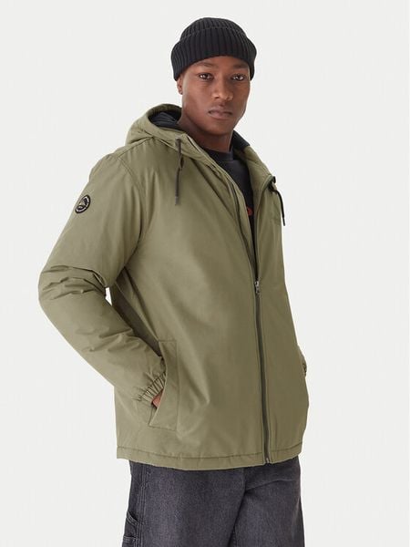 Quiksilver Kurtka przejściowa June Battle EQYJK04172 Zielony Regular Fit. Zielone kurtki męskie Quiksilver, m, bez wzorów, z syntetyku, bez kaptura. Za 369.99 zł.