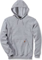 Carhartt Bluza Carhartt Midweight Hooded Sweatshirt Grey. Szare bluzy męskie Carhartt, m, bez wzorów, bez kaptura. Za 241.31 zł.
