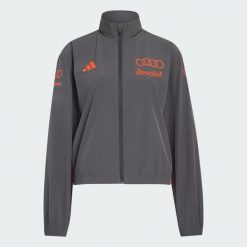 Bluza Dresowa Audi Revolut F1 Team Mechanics. Czarne bluzy damskie Adidas, xl, bez wzorów, z dresówki, bez kaptura, na fitness i siłownię, climacool (adidas). Za 479.00 zł.