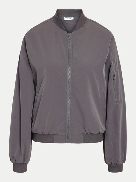 Noisy May Kurtka bomber Kirby 27028805 Szary Regular Fit. Szare kurtki damskie Noisy may, xs, bez wzorów, z syntetyku, bez kaptura. Za 129.99 zł.