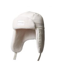 Calvin Klein Jeans Czapka Teddy IU0IU00756 Kremowy. Białe buty zimowe dziewczęce Calvin Klein Jeans, bez wzorów, z jeansu, bez zapięcia. Za 149.99 zł.