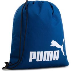 Plecak PUMA - Phase Gym Sack 074943 09 Limoges. Niebieskie plecaki damskie Puma, z materiału, sportowe. Za 49.00 zł.