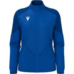 Damska bluza dresowa Macron Artemis. Niebieskie bluzy damskie Macron, xl, bez wzorów, z dresówki, bez kaptura. Za 241.00 zł.